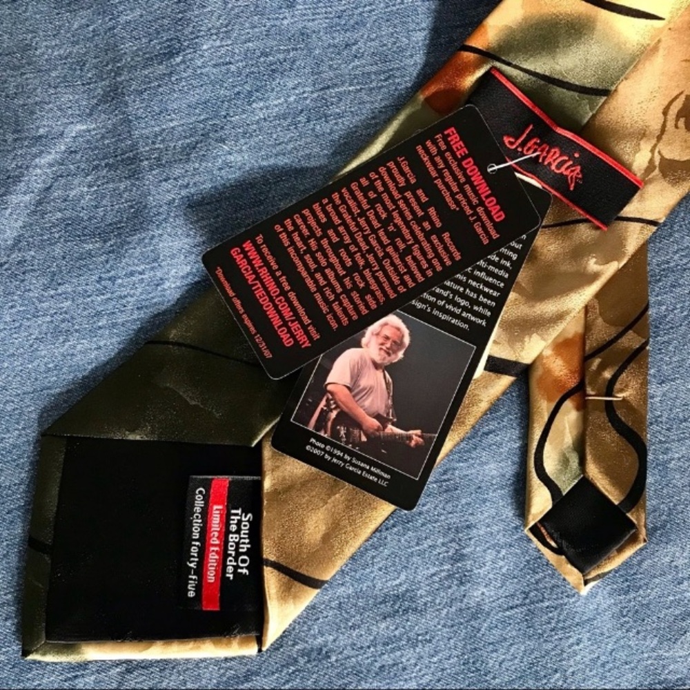 Men’s Tie Jerry Garcia South of the Border NWTS